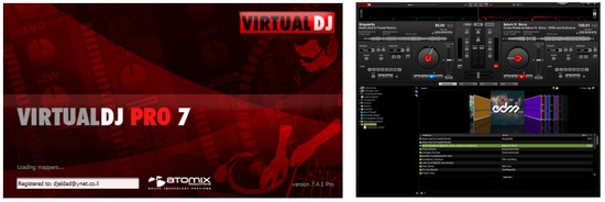 Virtual DJ Logo